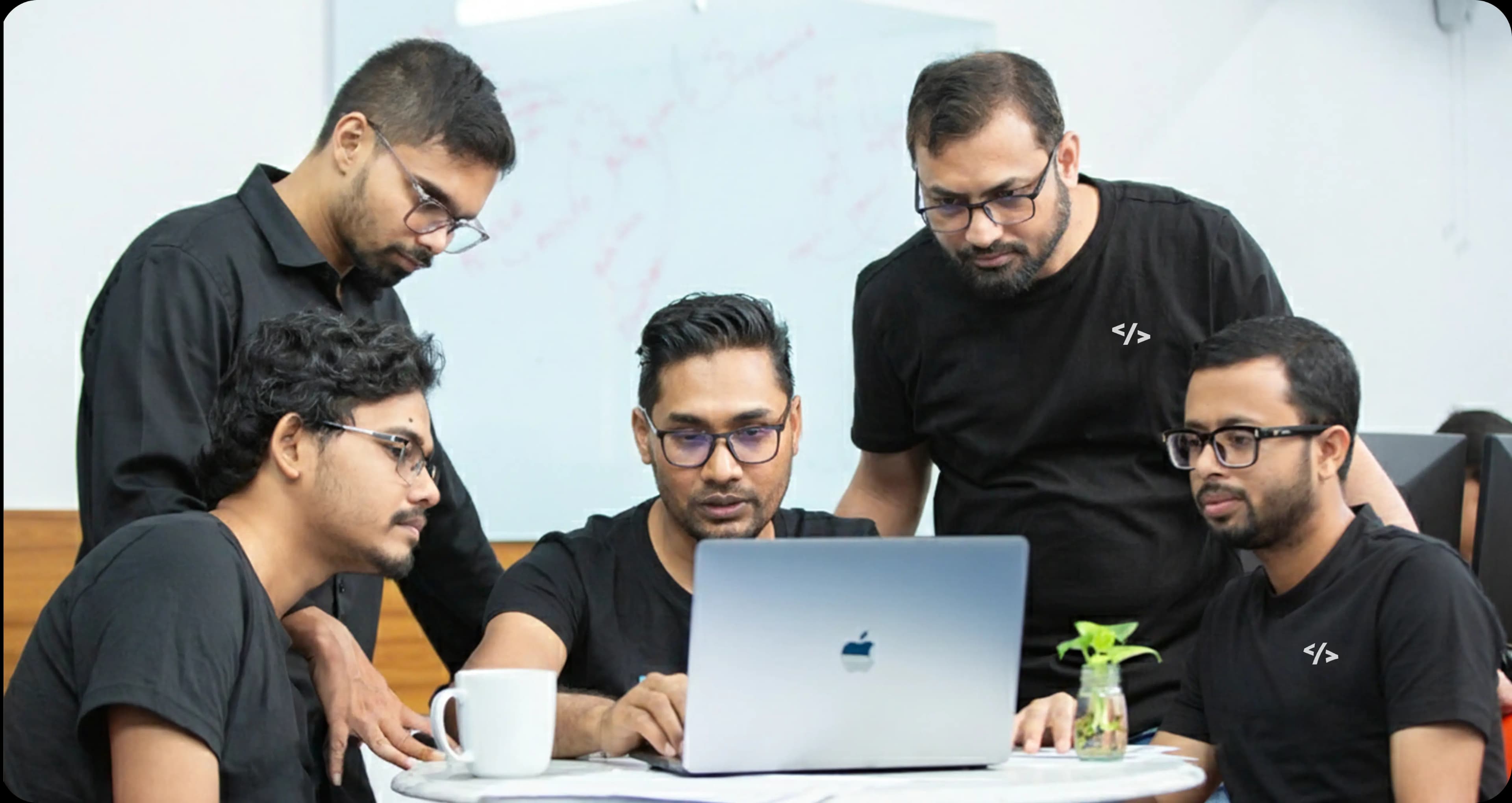 Team working together